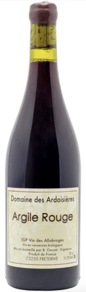 Vin des Allobroges Rouge Cuvée Argile Still Wine Red